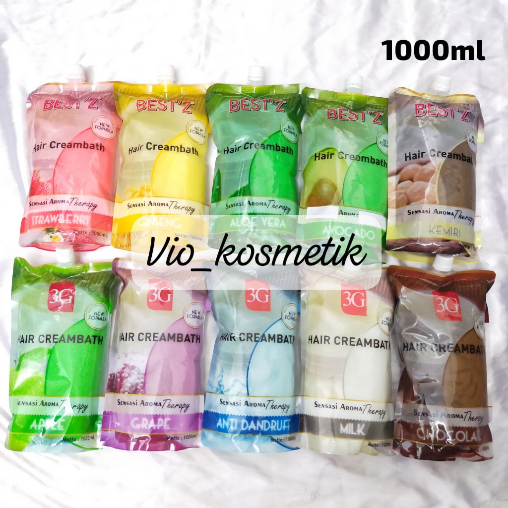 HAIR CREAMBATH 3G BEST'Z 1KG