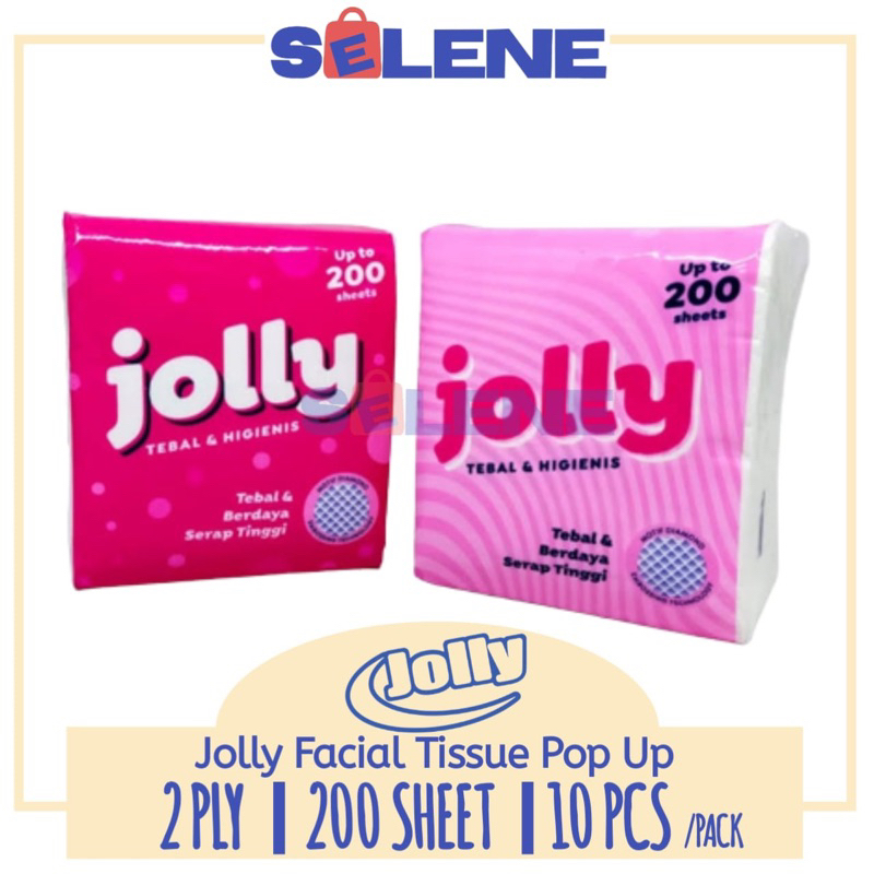 Tissue pop up jolly