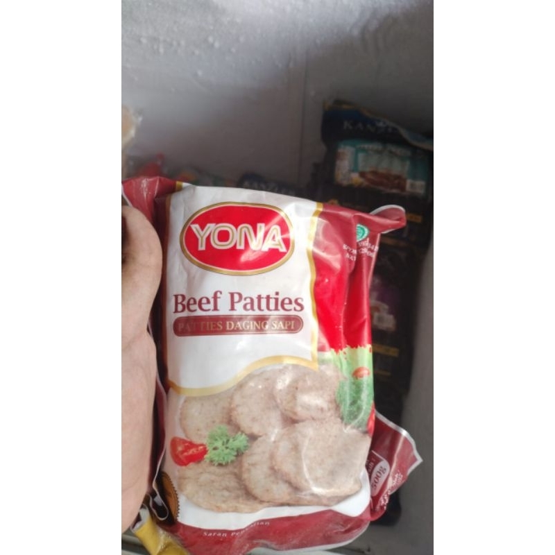 

yona beef patties 500gr