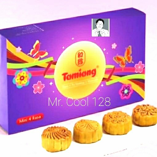 Kue Bulan ( Moon Cake ) Tamiang Mini 4 Rasa