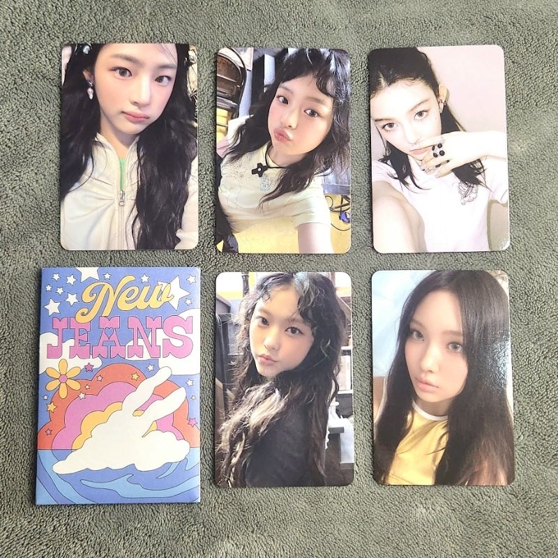 NewJeans Photocard - Official from Album Powerpuff Girls x NJ Box ver. 2nd EP GET UP 'Super Shy' NWJ