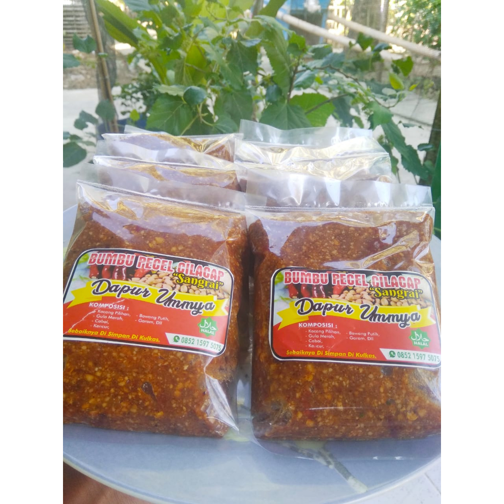 

Bumbu Sambel Pecel Sangre Asli Cilacap tanpa Minyak
