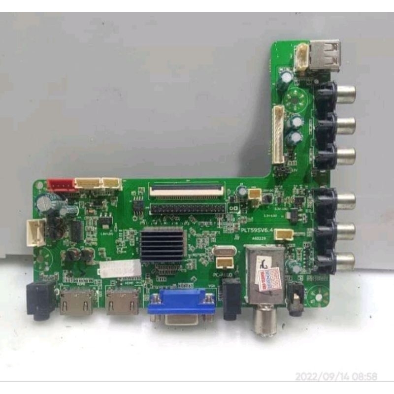 MB - MAINBOARD - MESIN TV LED POLYTRON PLD 22D110 - PLD22D110