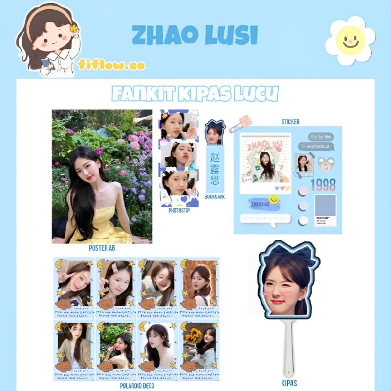 Fankit Zhao Lusi/ Fankit Drama Hidden Love Zhao Lusi/Fankit Drama China Hidden Love/ Zhao Lusi Fanki