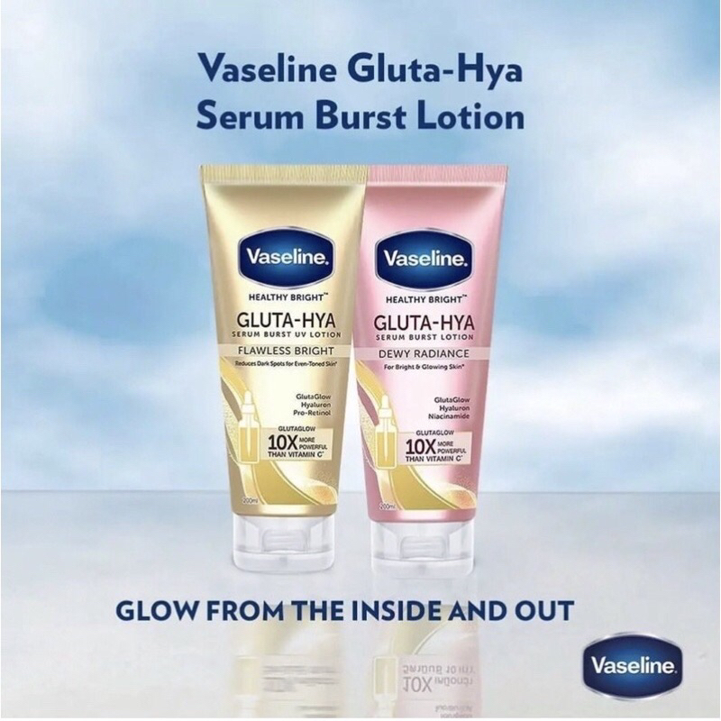 VASELINE GLUTA-HYA GOLD & PINK 200ml