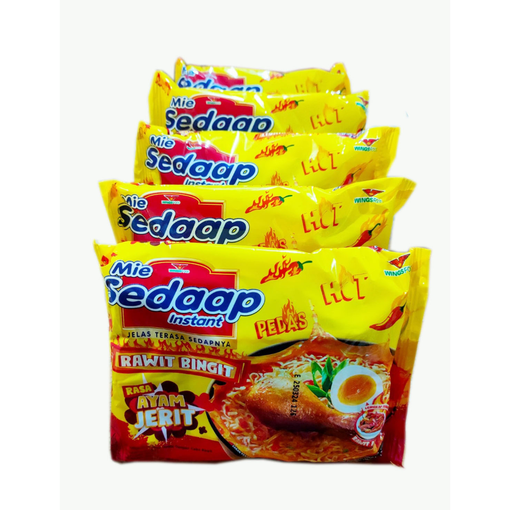 

[ 5 pcs x 70 gram ] mie sedaap kuah varian rasa