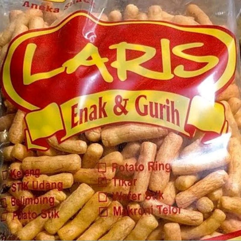 

SNACK KILOAN 220gr KERUPUK LARIS CEMILAN MURAH