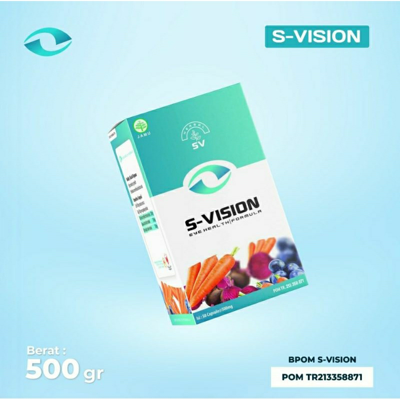 S-VISION &amp; S-EYETECH Solusi Mata Minus/Silinder | Obat Mata Minus | Smart Vision Vitamin Mata