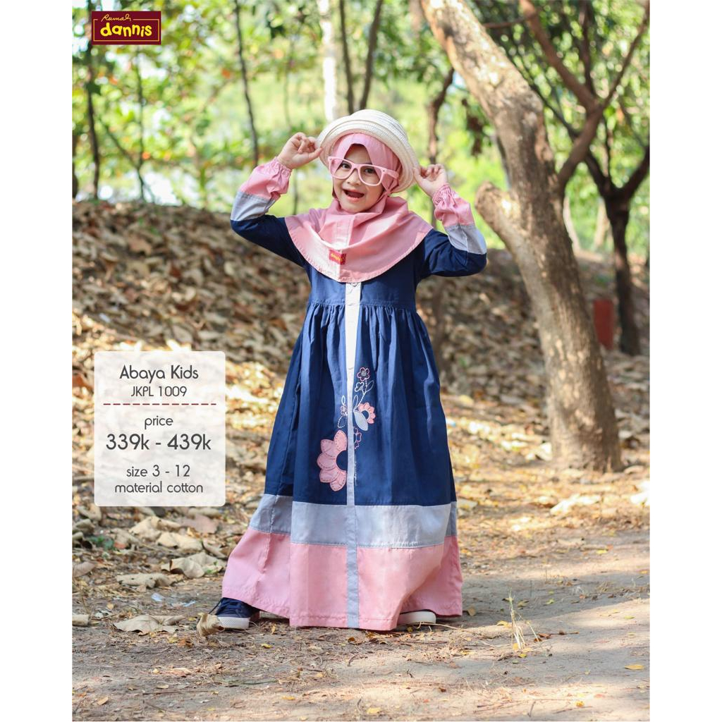abaya anak perempuan dannis/ gamis anak danni terbaru