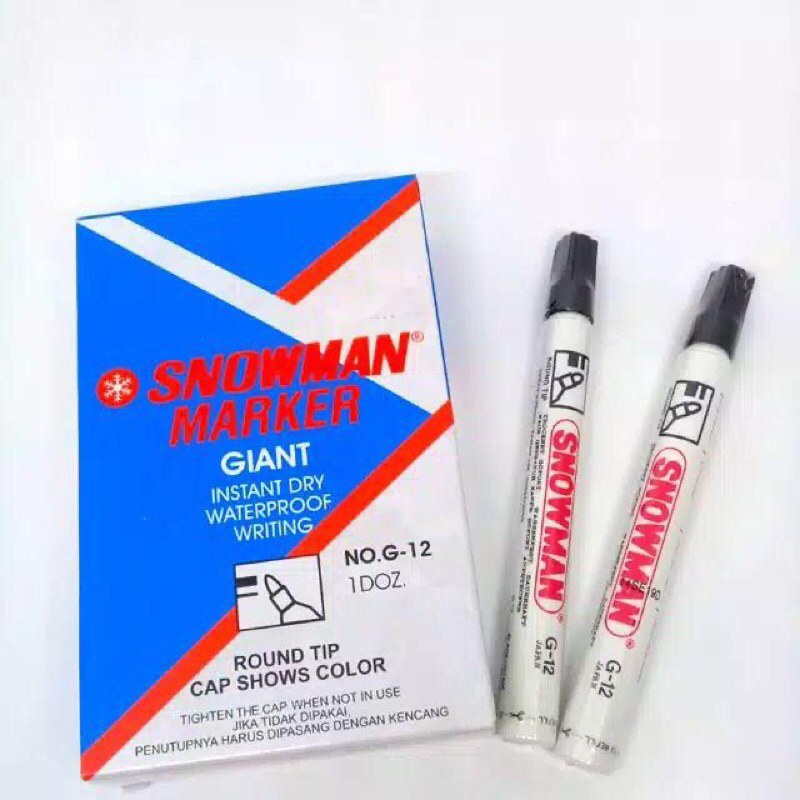 

Spidol Permanen Snowmen Spidol BoadMarker Snowmen