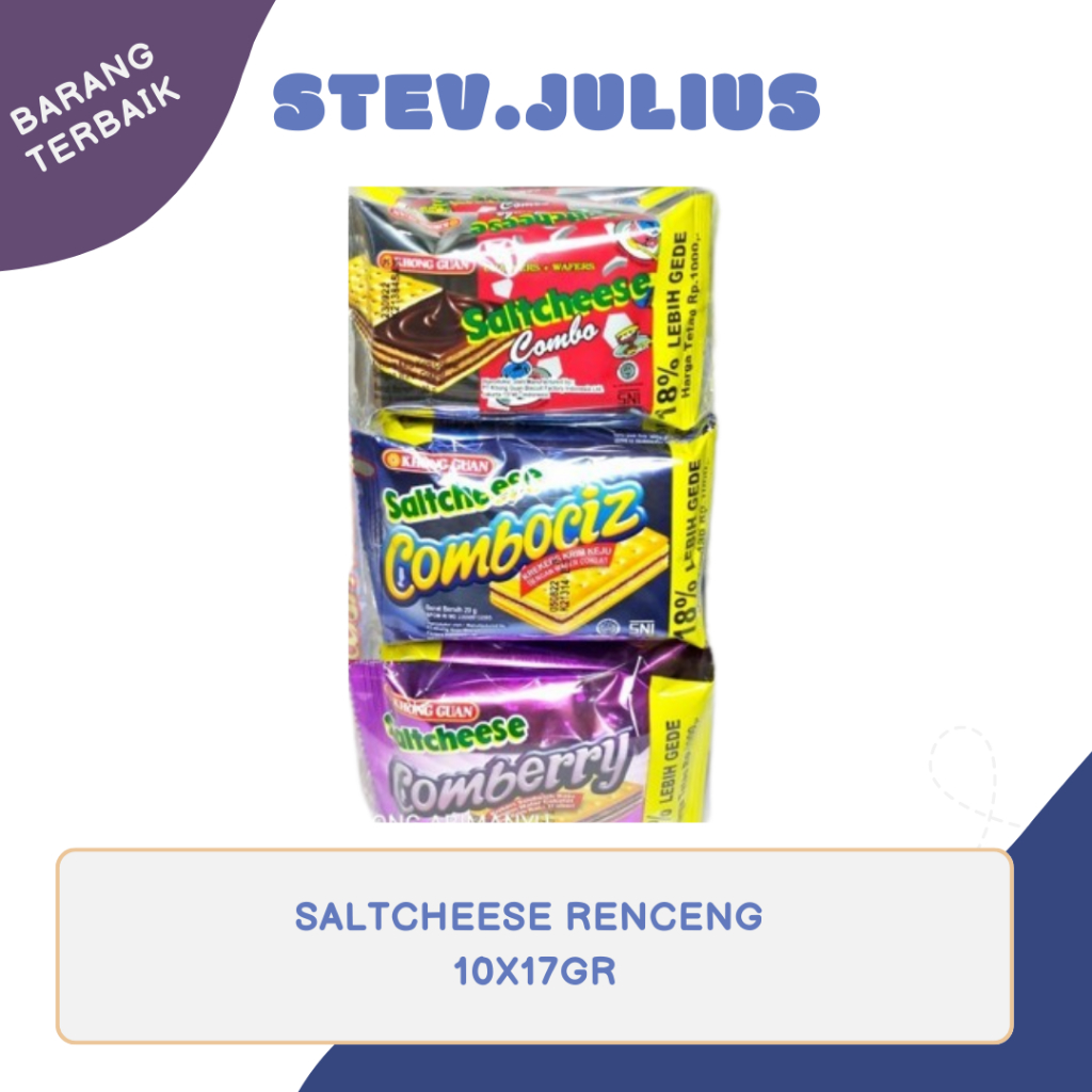 

saltcheese renceng varian rasa 10x17gr