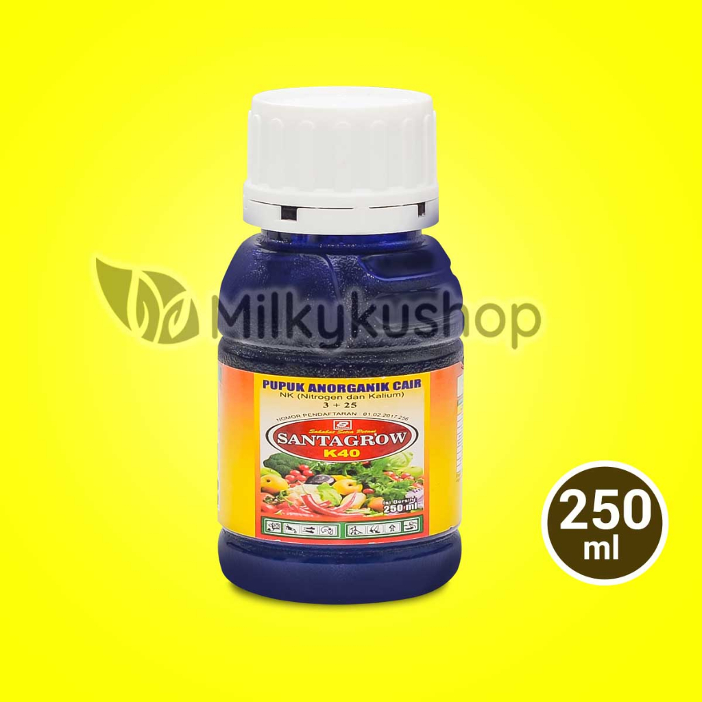 PUPUK CAIR SANTAGROW K40 ISI 250 ML KEMASAN PABRIK