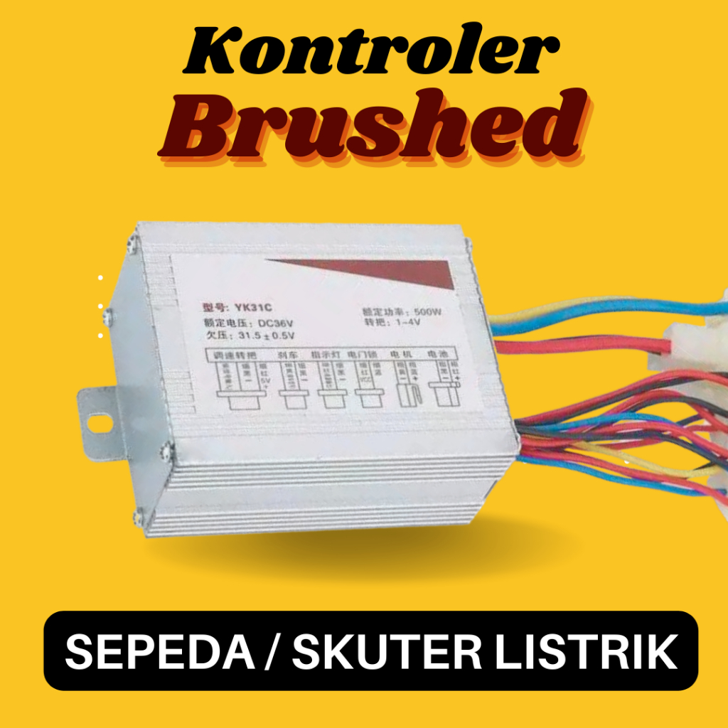 Kontroler Sepeda listrik Skuter listrik Brushed Dinamo Jadul