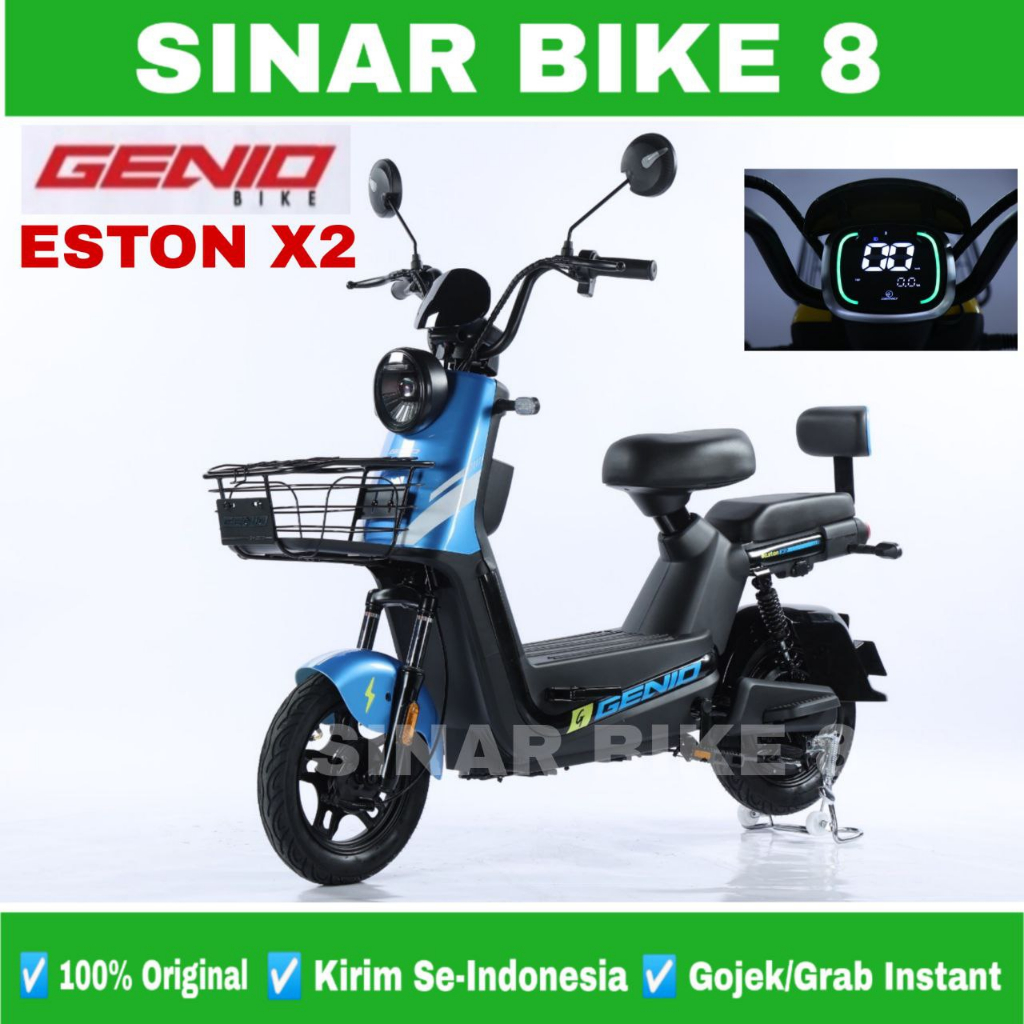 Sepeda Listrik GENIO EASTON X2 By United Electric E Bike