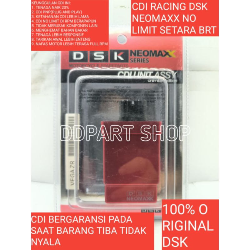 CDI DSK UNLIMITER RACING VEGA ZR JUPITER Z NEW 2010 JUPITER Z ROBOT VEGA ZR 2010 STRA DGN BRT