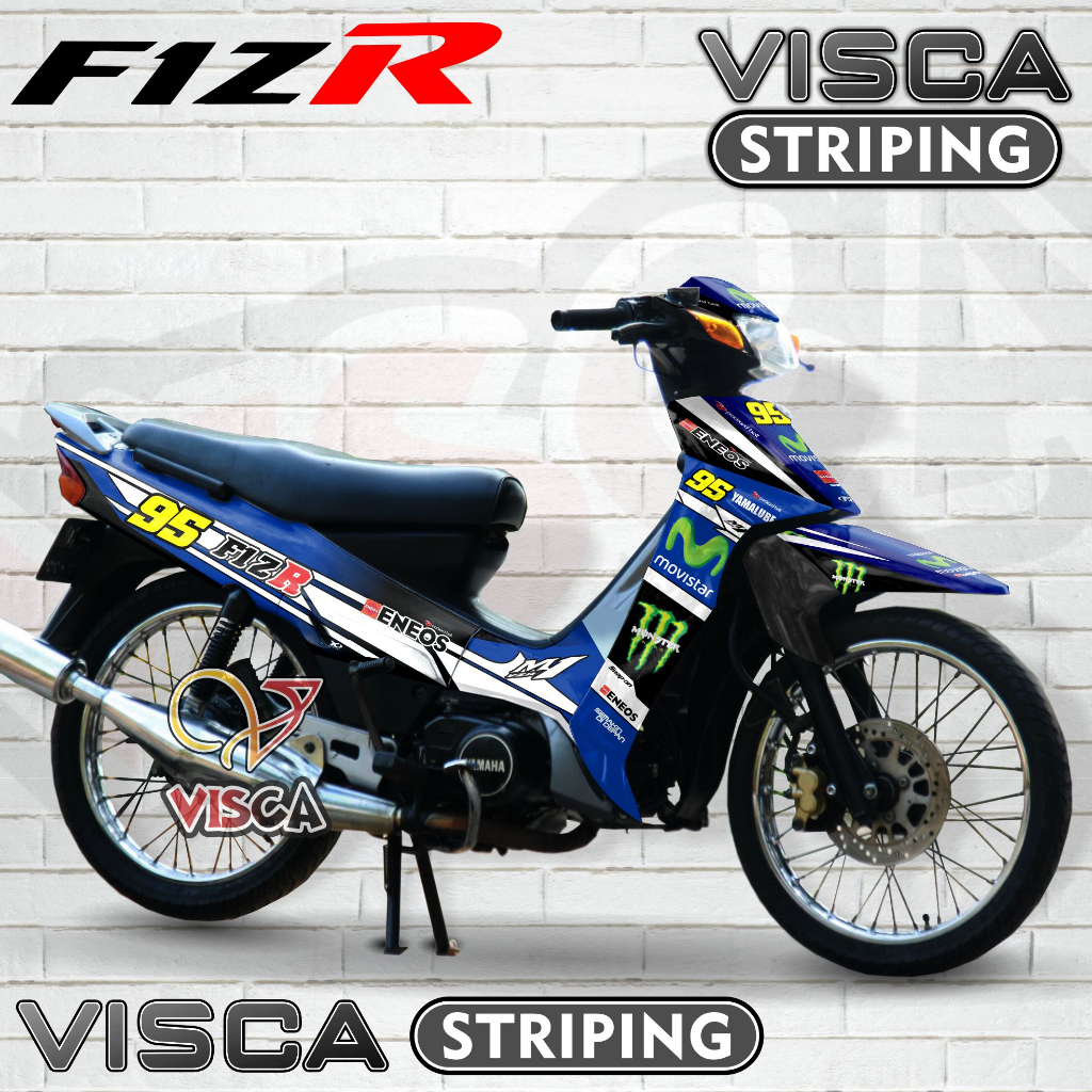 Decal Fiz R Full Body - Stiker Fiz R Keren - Striping Fiz R Variasi - Decal Hologram Fiz R Movistar