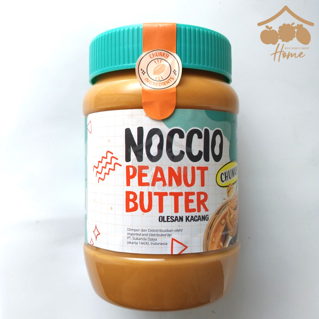 

Noccio Peanut Butter CHUNGKY 340gr 500gr selai kacang tanah 340 500 gr nocio