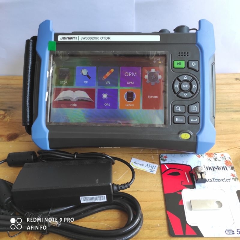 otdr joinwit 3302xr/otdr jw 3302xr/otdr 2 lamda bisa tembus splitter