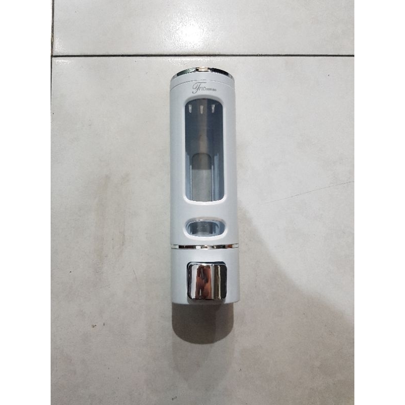 Tempat Sabun Cair / Soap Dispenser Single Warna Putih
