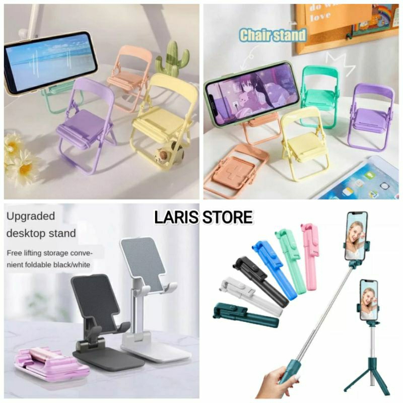 VARIASI TONGSIS TRIPOD 3 IN 1 BLUETOOTH / HOLDER STAND HP HANDPHONE