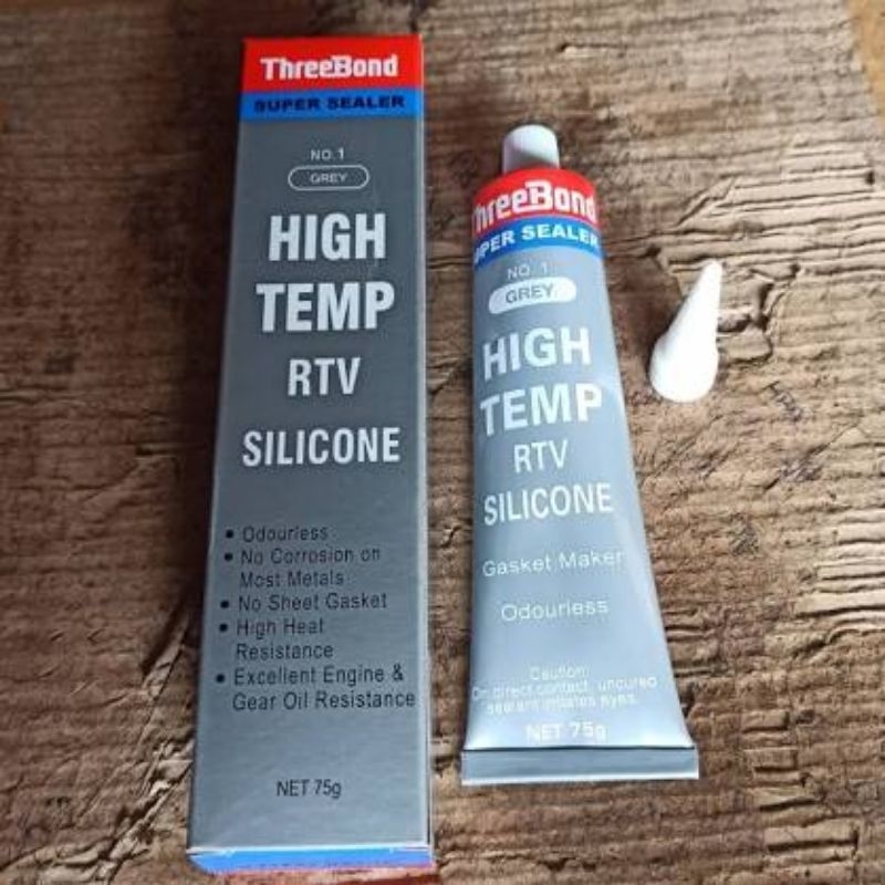 

THREEBOND LEM SILICONE RTV GREY ABU-ABU 75 GRAM