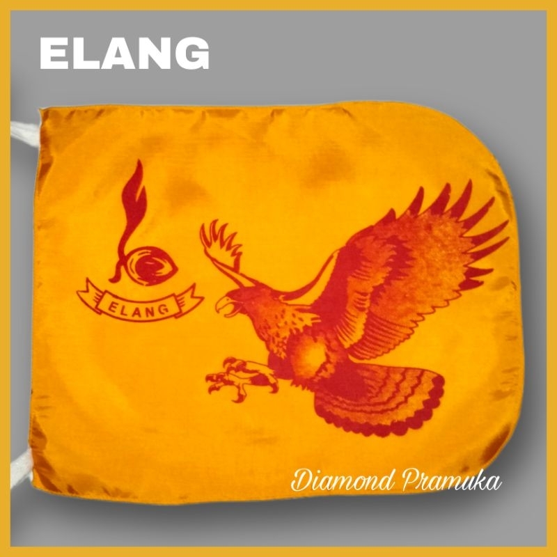 Bendera regu pramuka putra elang Bendera regu elang