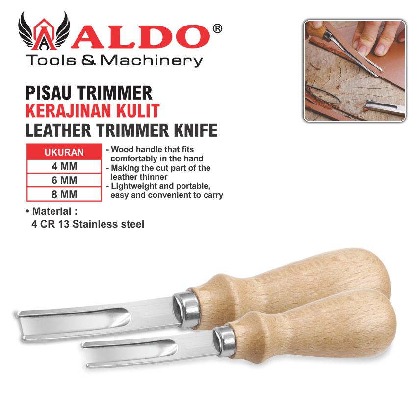 PISAU TRIMMER KERAJINAN KULIT