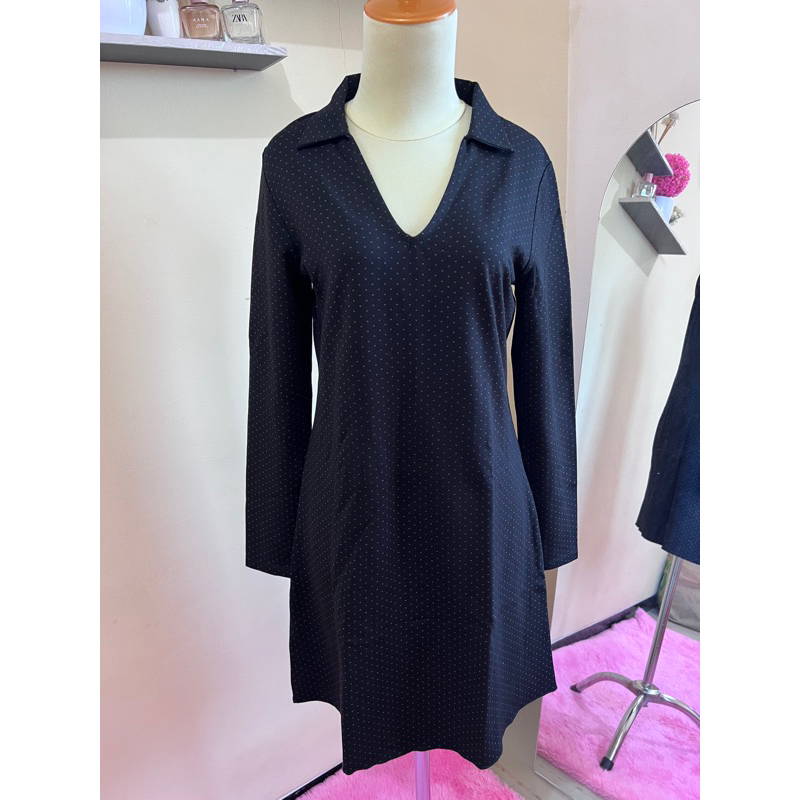 Dress hitam mango