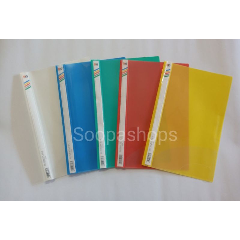 

Map Plastik Merk BIG Ukuran F4 Harga Ecer/Pcs