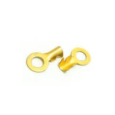 Skun Ring kabel Terminal Baut M4 Bulat Diameter 4mm tebal 0.4mm skun bulat