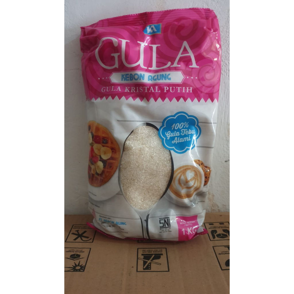 

Gula kemasan KBA pink 1kg