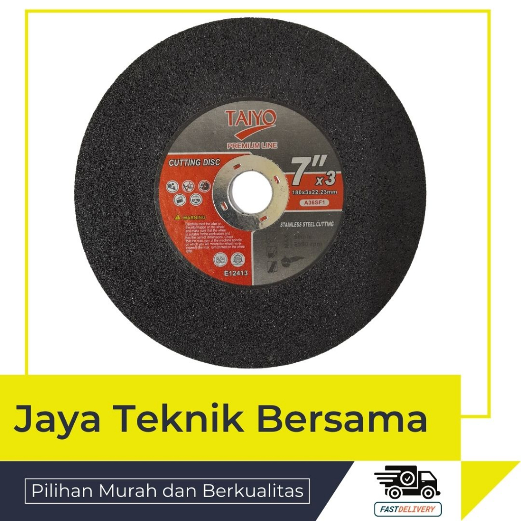 BATU POTONG MATA GERINDA 7" INCHI TAIYO MURAH BERKUALITAS