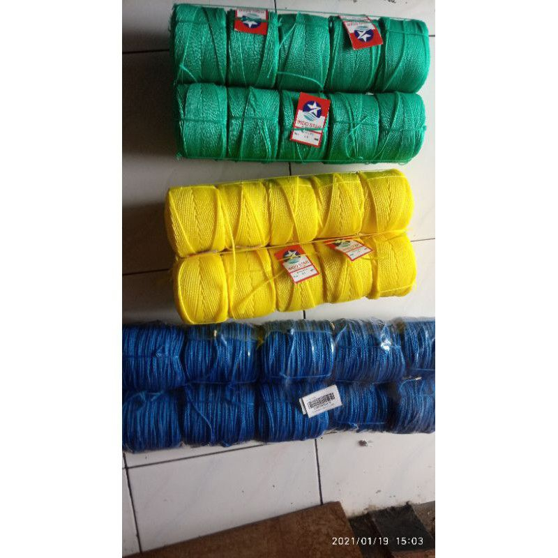 TALI TAMPAR KENUR TALI LAYANGAN ROLL 2.5mm 2mm 1,5mm