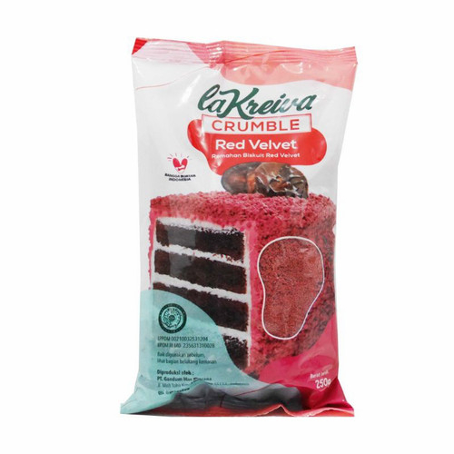 

LaKreiva Cookie Crumble RED VELVET 250gram