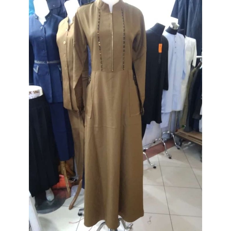 gamis Pemda tua gamis kerja gamis Lis  batik kode C