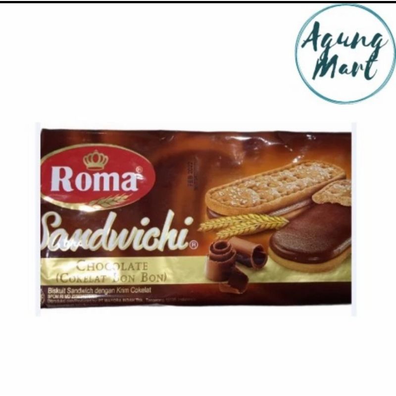 

Roma Biskuit Sandwich Chocolate 216g