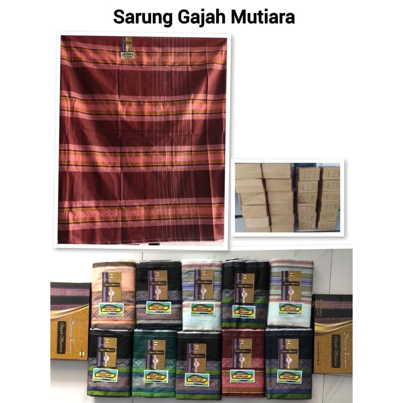 sarung tenun gajah mutiara  Damantex / grosir sarung murah / sarung thr