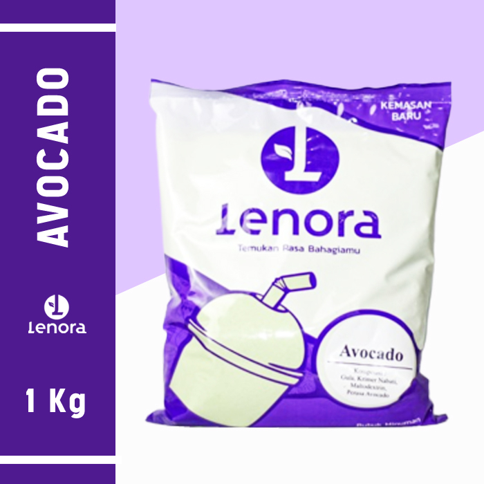 

LENORA Bubuk Minuman Avocado / Powder Drink Rasa Alpukat Kemasan 1kg