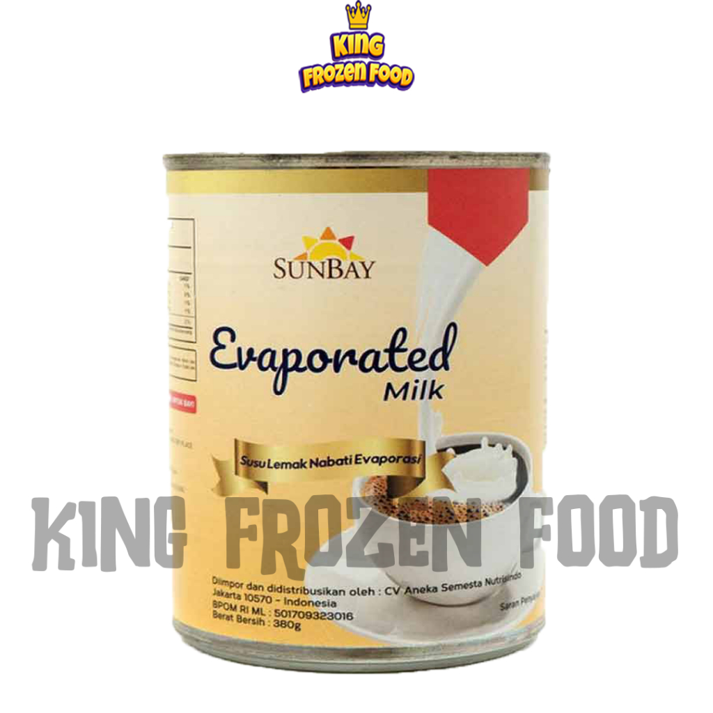 

Susu Evaporasi Sunbay Isi 380GR