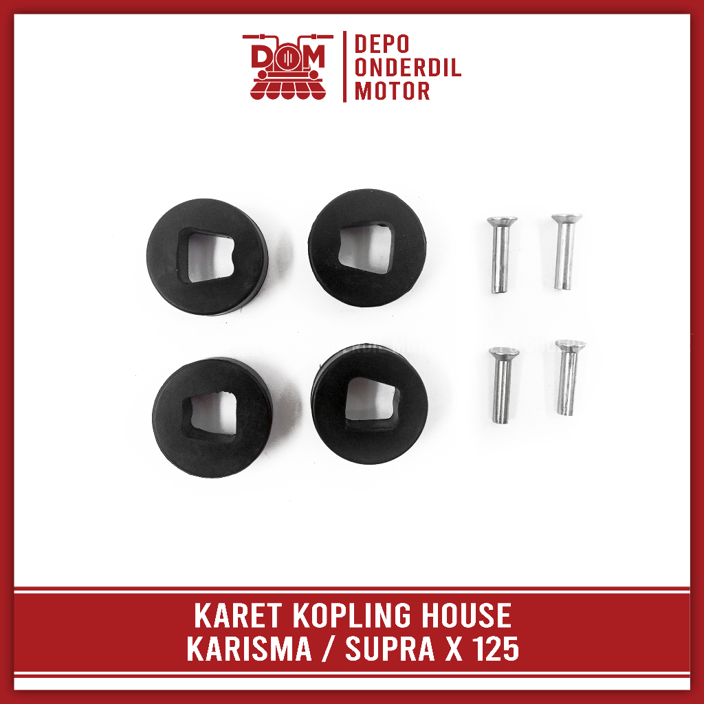 Karet Kopling House KARISMA (PSP) Paku Keling Rumah Kampas Kopleng KIRANA SUPRA X 125 REVO ABSOLUTE