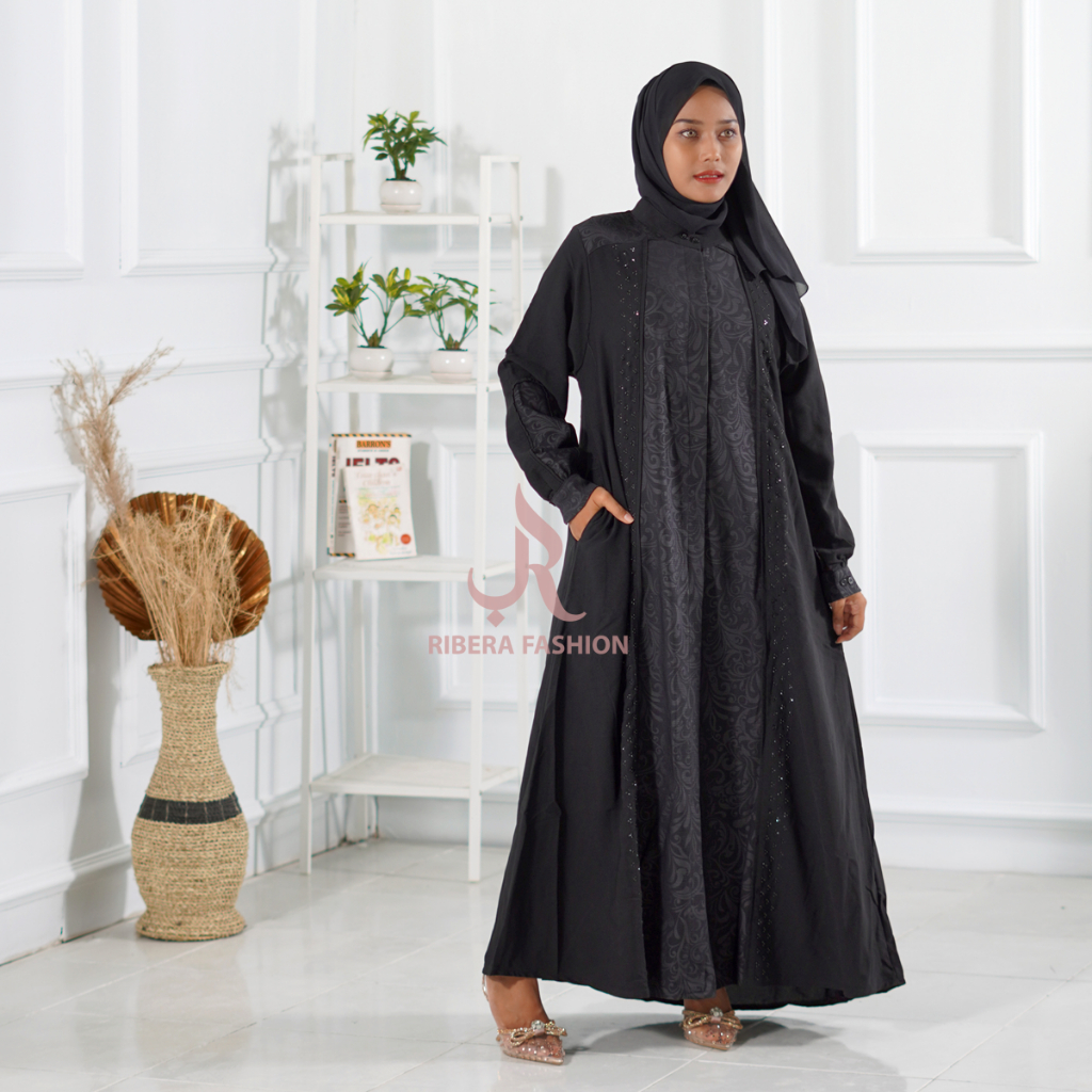 Gamis Abaya Arab Saudi Terbaru 2023 By RIBERA FASHION