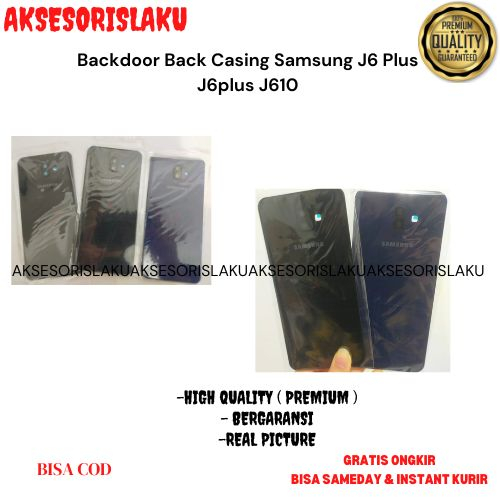 Backdoor Back Casing Samsung J6 Plus J6plus J610