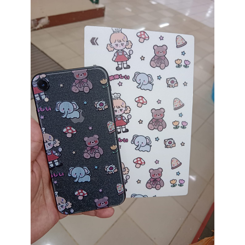 HYDRO GELL BACK SKIN MOTIF 2D / ANTI GORES BELAKANG HP MOTIF FOR SAMSUNG A8 2018 / A8 PLUS / A8 STAR