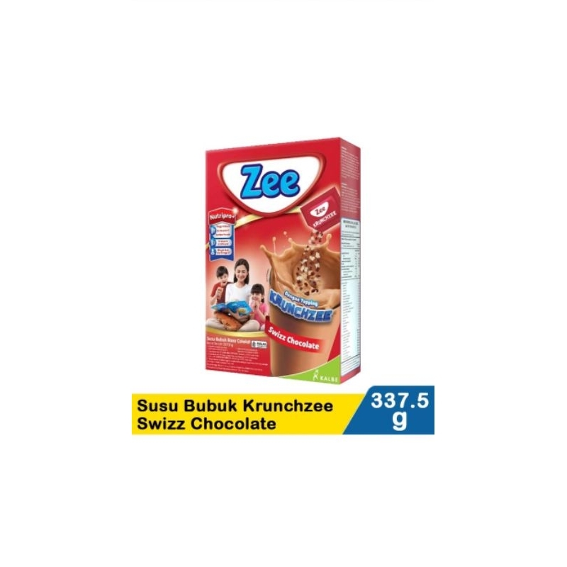 

Zee susu bubuk krunchzee swizz chocolate 337.5g