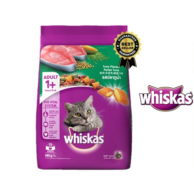 WHISKAS TUNA 480 GR