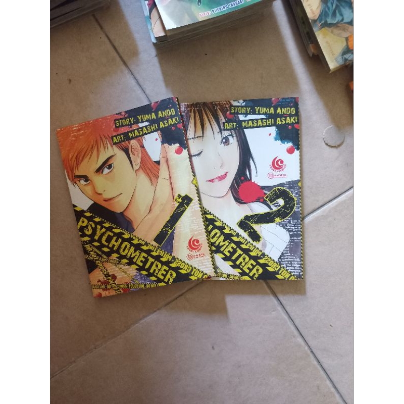 BUKU KOMIK PSYCHOMETRER PRELOVED BEKAS LEVEL COMIC RATING DEWASA ELEX MEDIA KOMPUTINDO BOOK