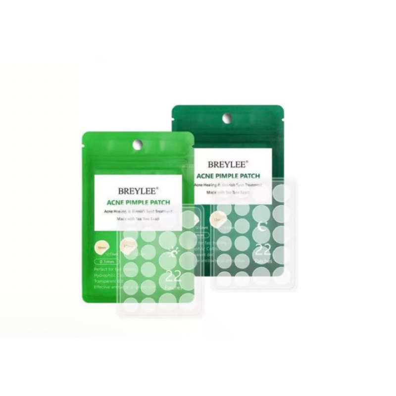 BREYLEE Acne Patch Paket Sticker Jerawat Day (0.1mm)