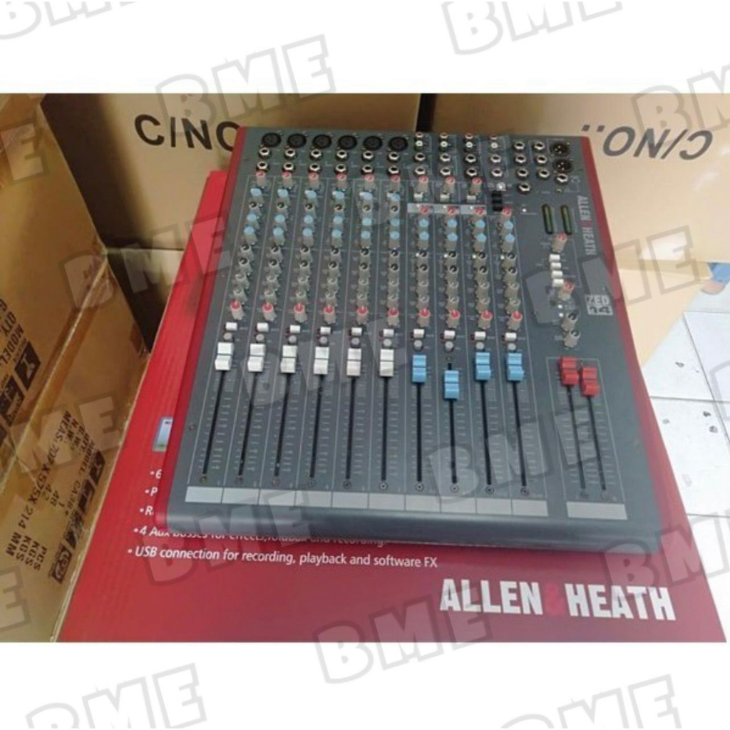 Mixer Allen Heath ZED 14 - 14 Channel