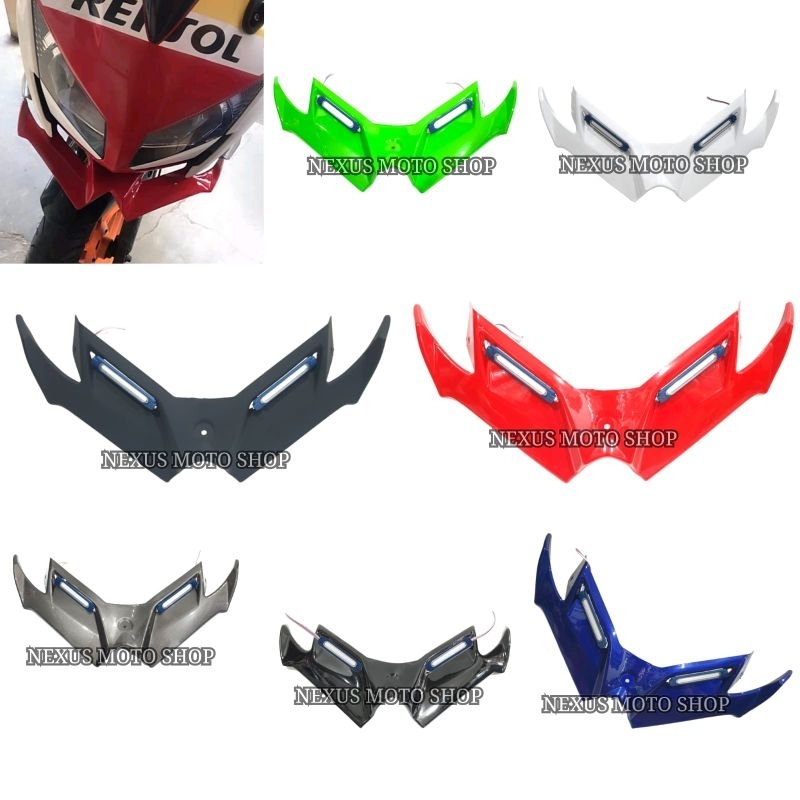 winglet lampu cbr150 lokal Winglet sayap plastik cbr150R k45A