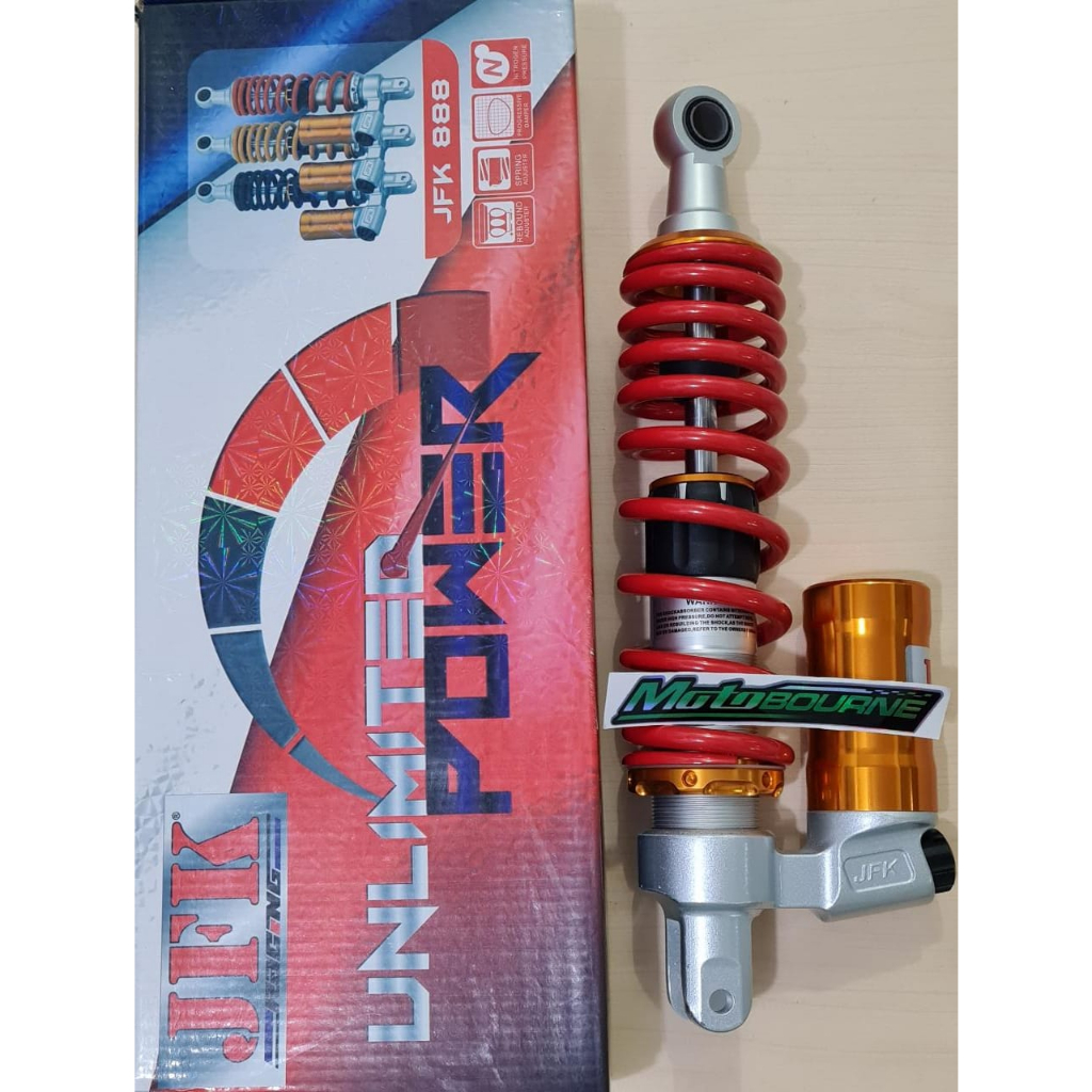 Shock JFK tabung bawah 330 mm Vario 125 150 Shockbreaker Tabung belakang Red